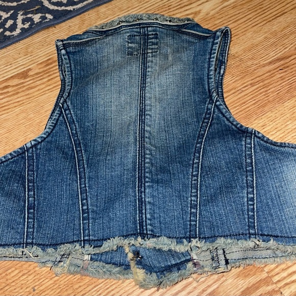 Jean jacket vest size small - Picture 5 of 6